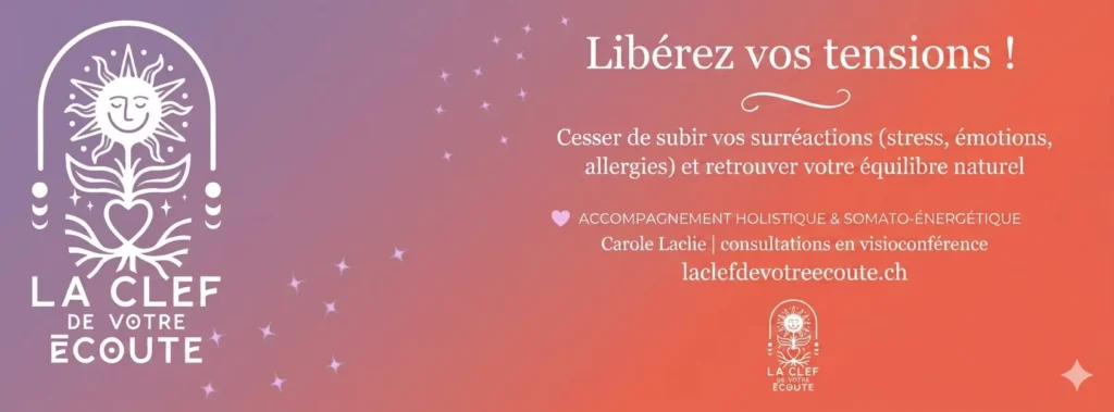 Bandeau Accompagnement holistique en visio Carole Laclie